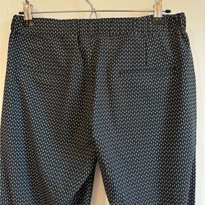 Black and White Patterned Pants